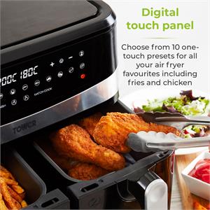 Tower Vortx 9 Litre Dual Basket Air Fryer